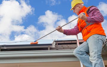 Two Dales soft wash roof cleaning